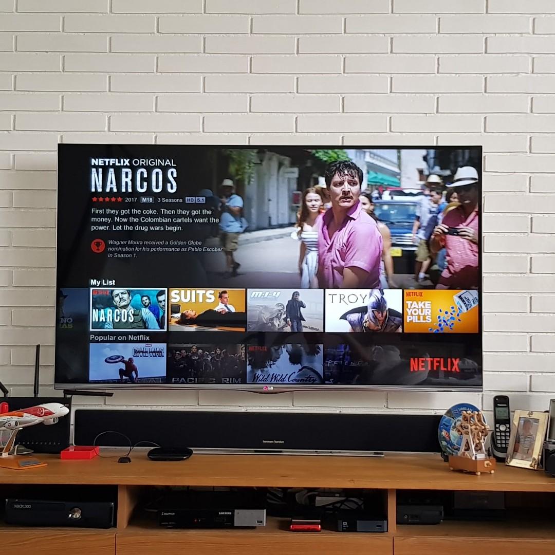 Lg 55 Inch 3d Smart Tv Highest End In 2014 Home Appliances Tvs Entertainment Systems On Carousell