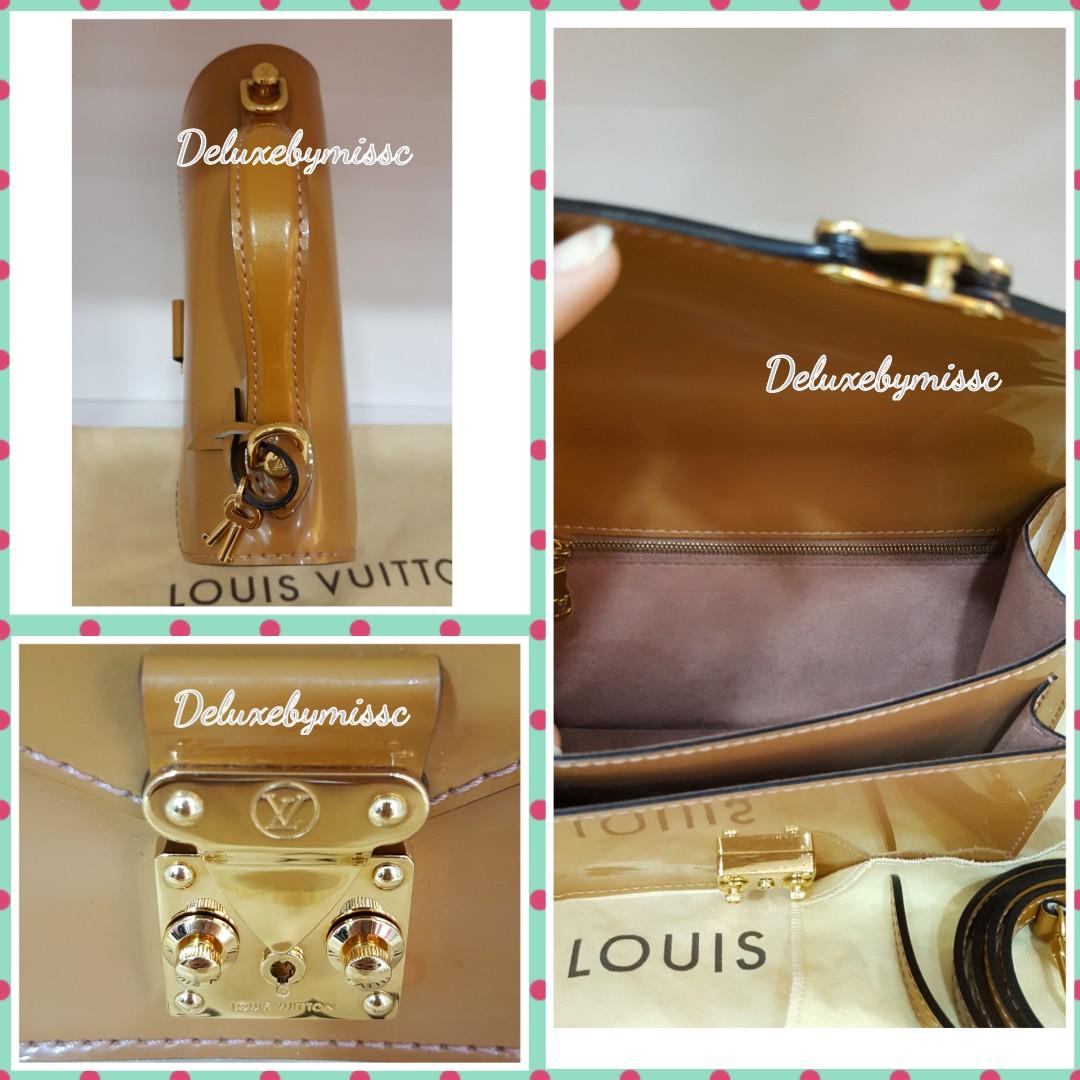 Authentic Louis Vuitton Epi Monceau Bag, Luxury, Bags & Wallets on Carousell