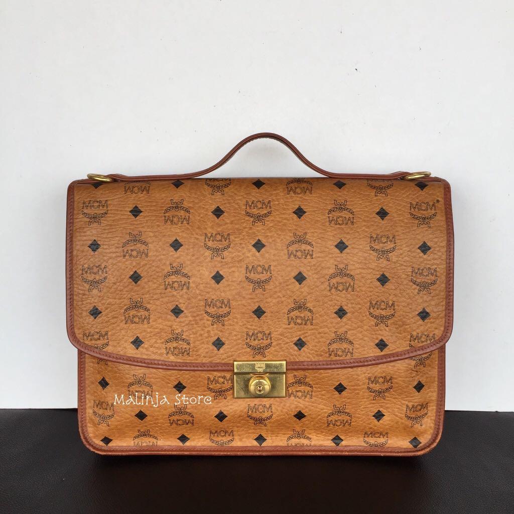 Mcm document bag store