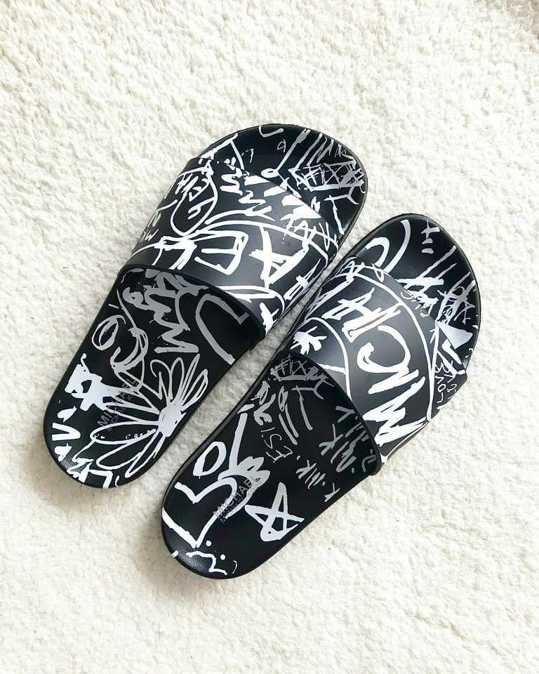 Michael Kors Graffiti Slides 2024 www tofrei