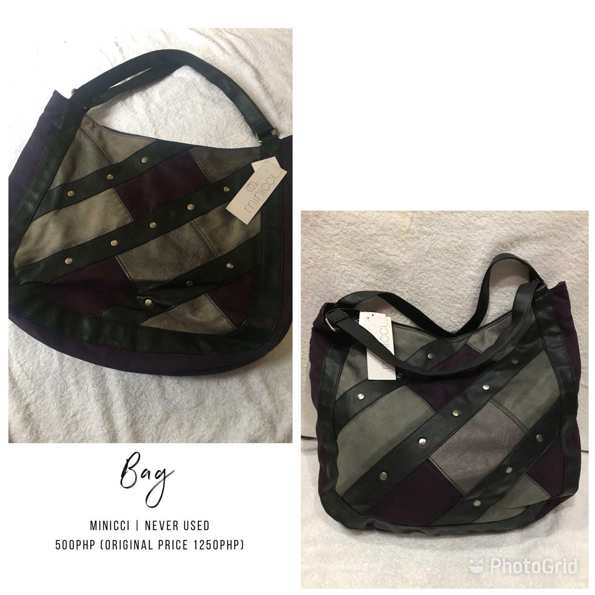 Minicci Black Violet Bag Women s Fashion Bags Wallets Cross body Bags on Carousell