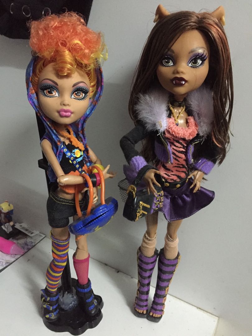Monster high best sale clawdeen and howleen