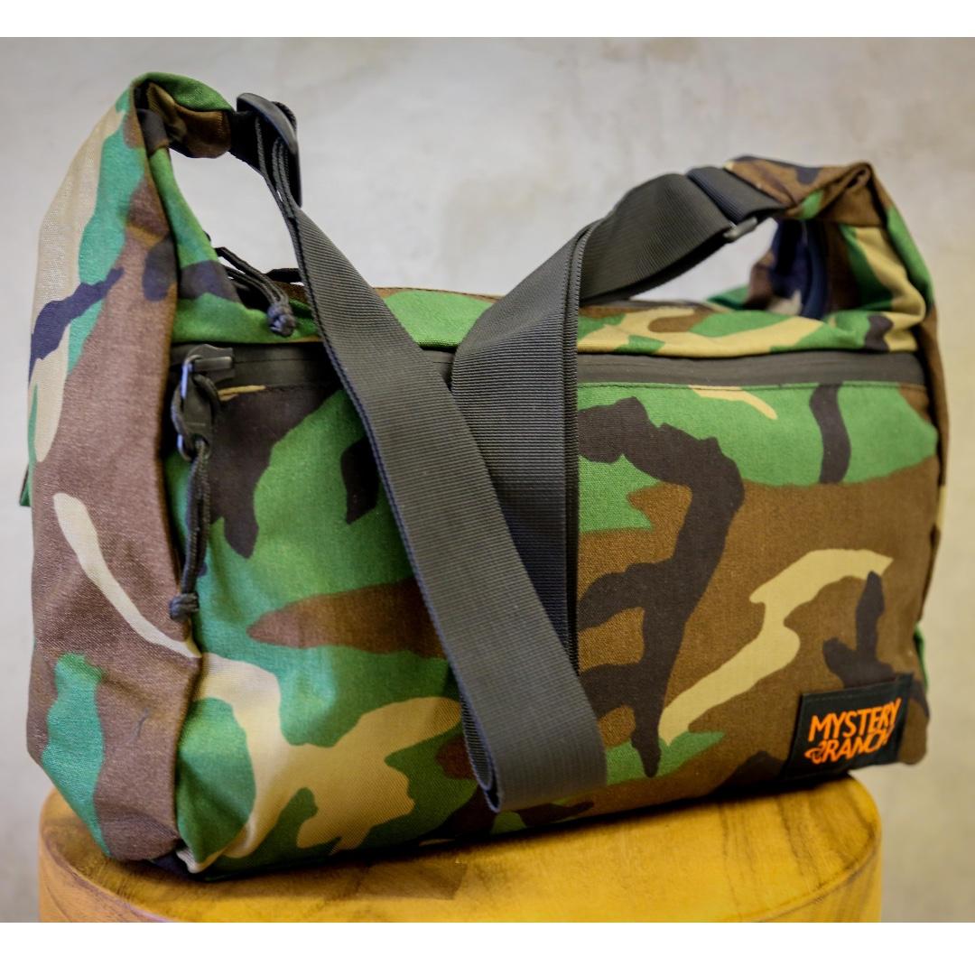 Mystery Ranch Load Cell Shoulder Bag in Woodland Camo, Men's Fashion
