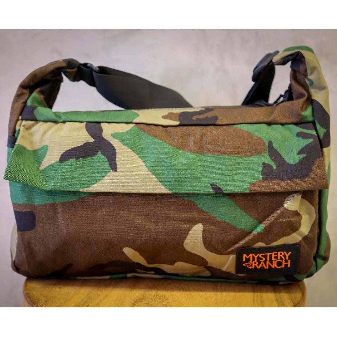Mystery Ranch Load Cell Shoulder Bag in Woodland Camo, Men's Fashion