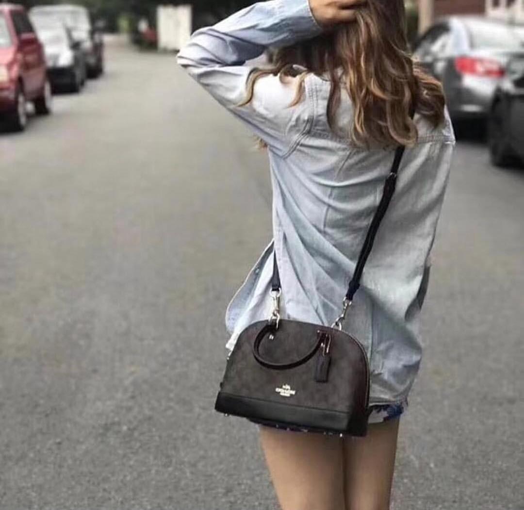Coach mini sierra mahogany hotsell