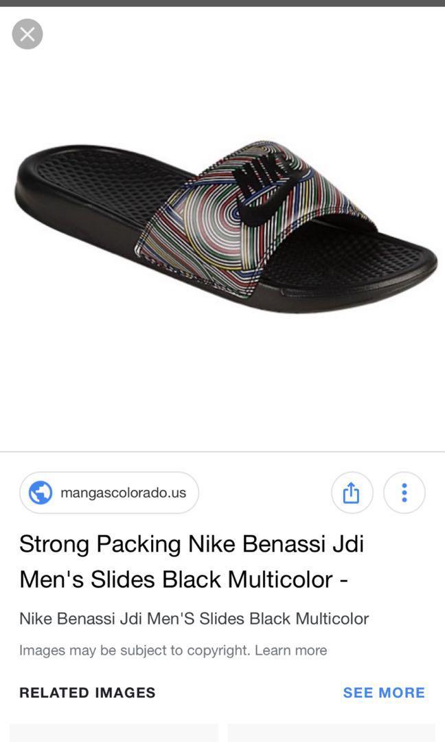 men's nike benassi jdi slide sandals