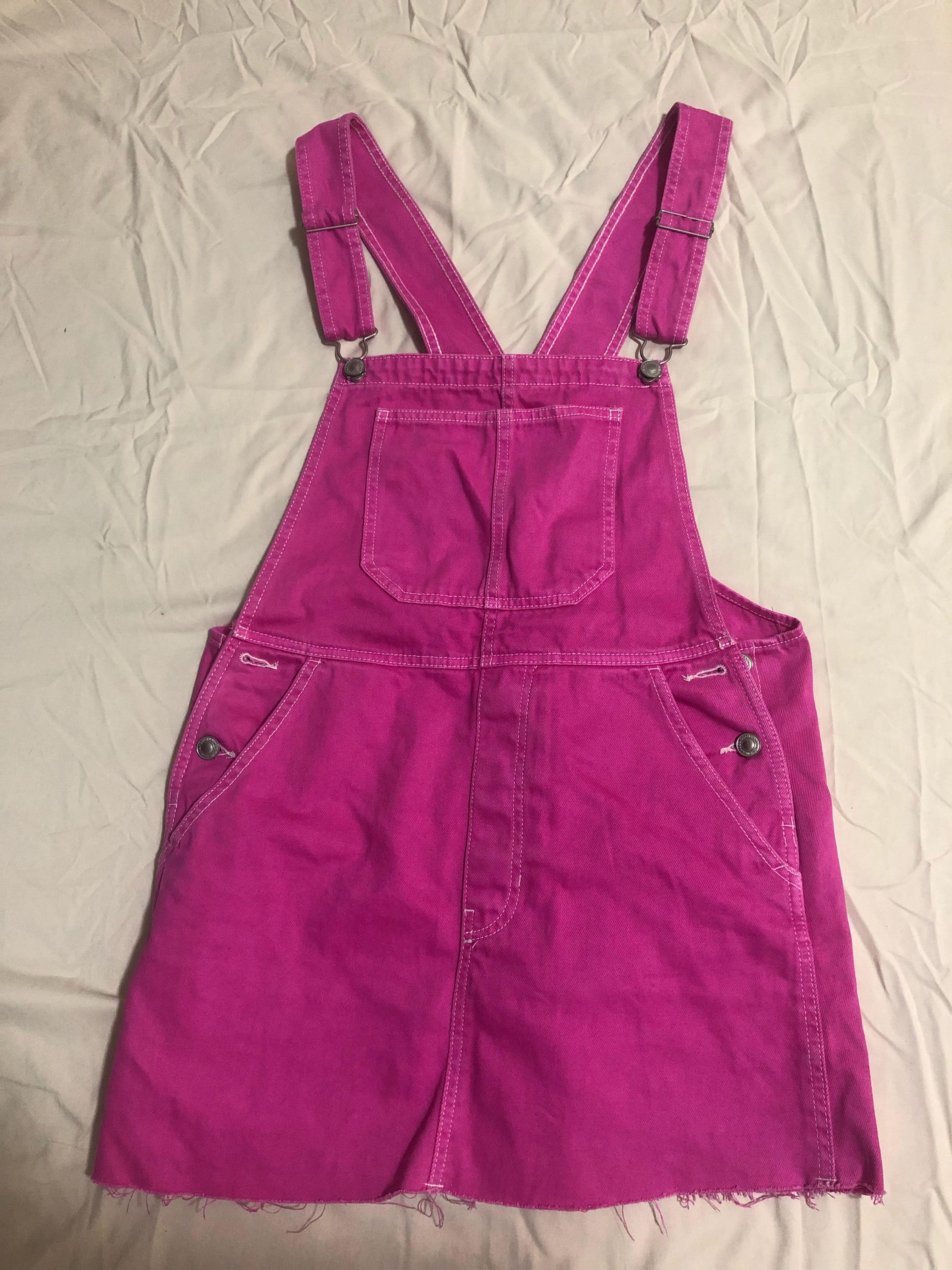 Pink Jumper Skirt Women s Fashion Bottoms Skirts on Carousell