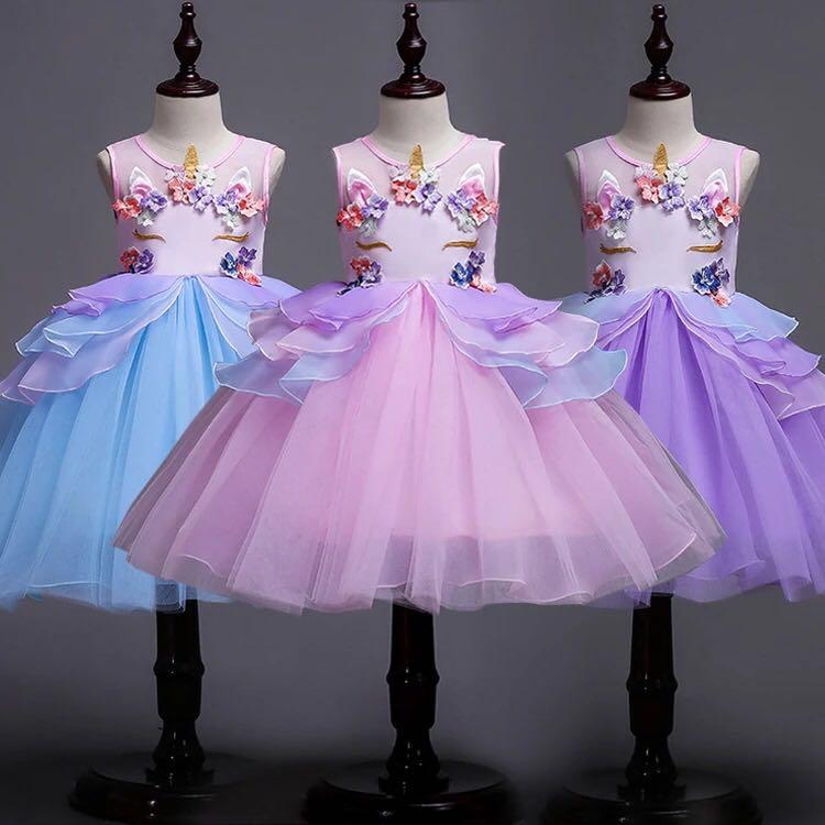 unicorn dress 1 year old