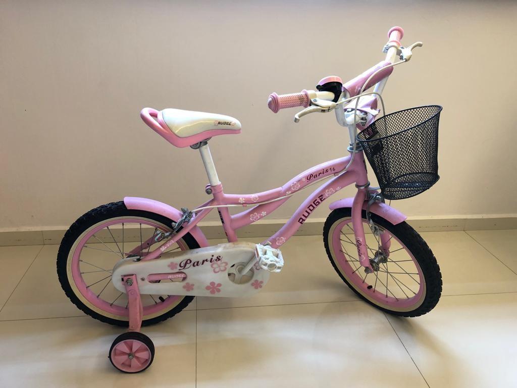 with training wheels