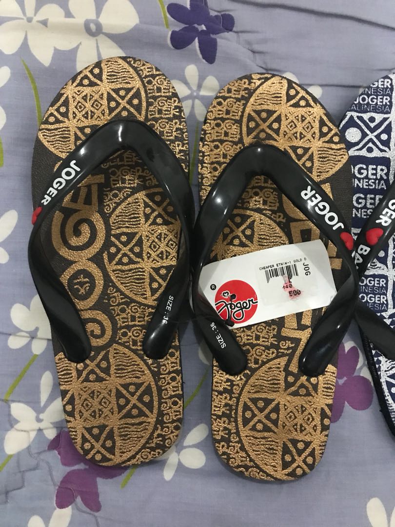 Sandal joger bali, Fesyen Wanita, Sepatu di Carousell
