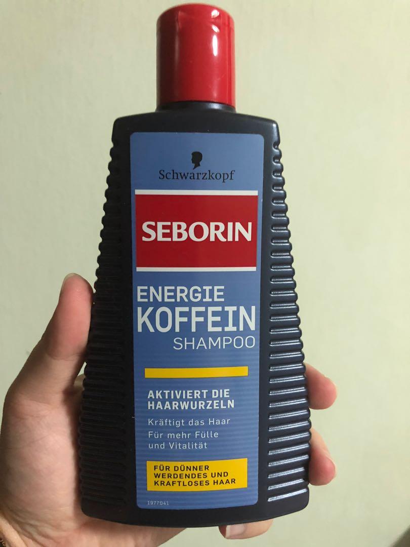 Schwarzkopf Seborin Caffeine Shampoo Hair Loss Shampoo from Germany, Beauty  & Personal Care, Hair on Carousell