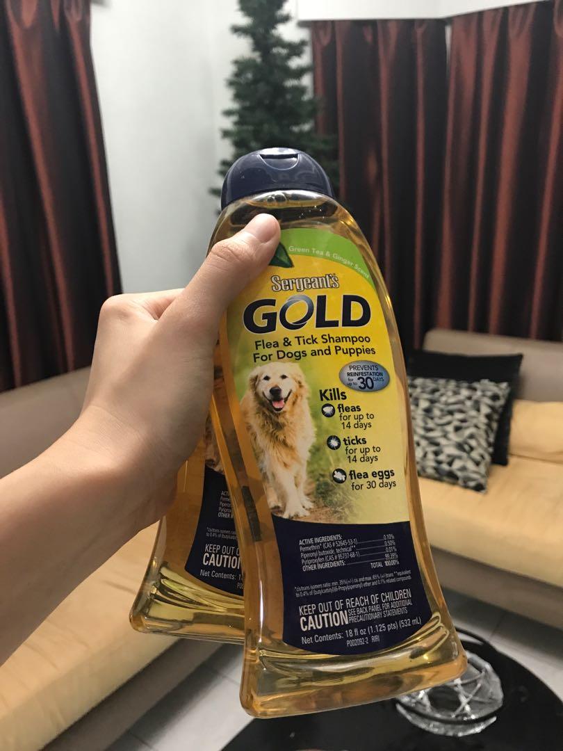 Sergeant s Gold Flea Tick Shampoo Pet Supplies Health