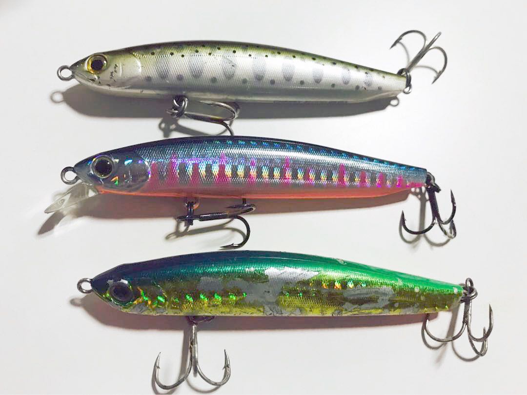 CHERRY BLOOD LL 90S Smith Sinking Lipless Minnow - 3.5" 0.5 Oz Fishing Lure For Trout (Color #09 KROGIN)