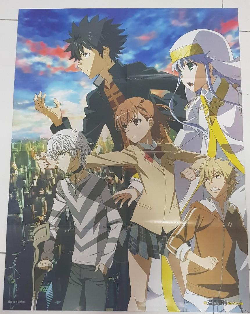 Get Wallpaper Toaru Majutsu No Index Iii Anime Poster Entertainment J Pop On HD