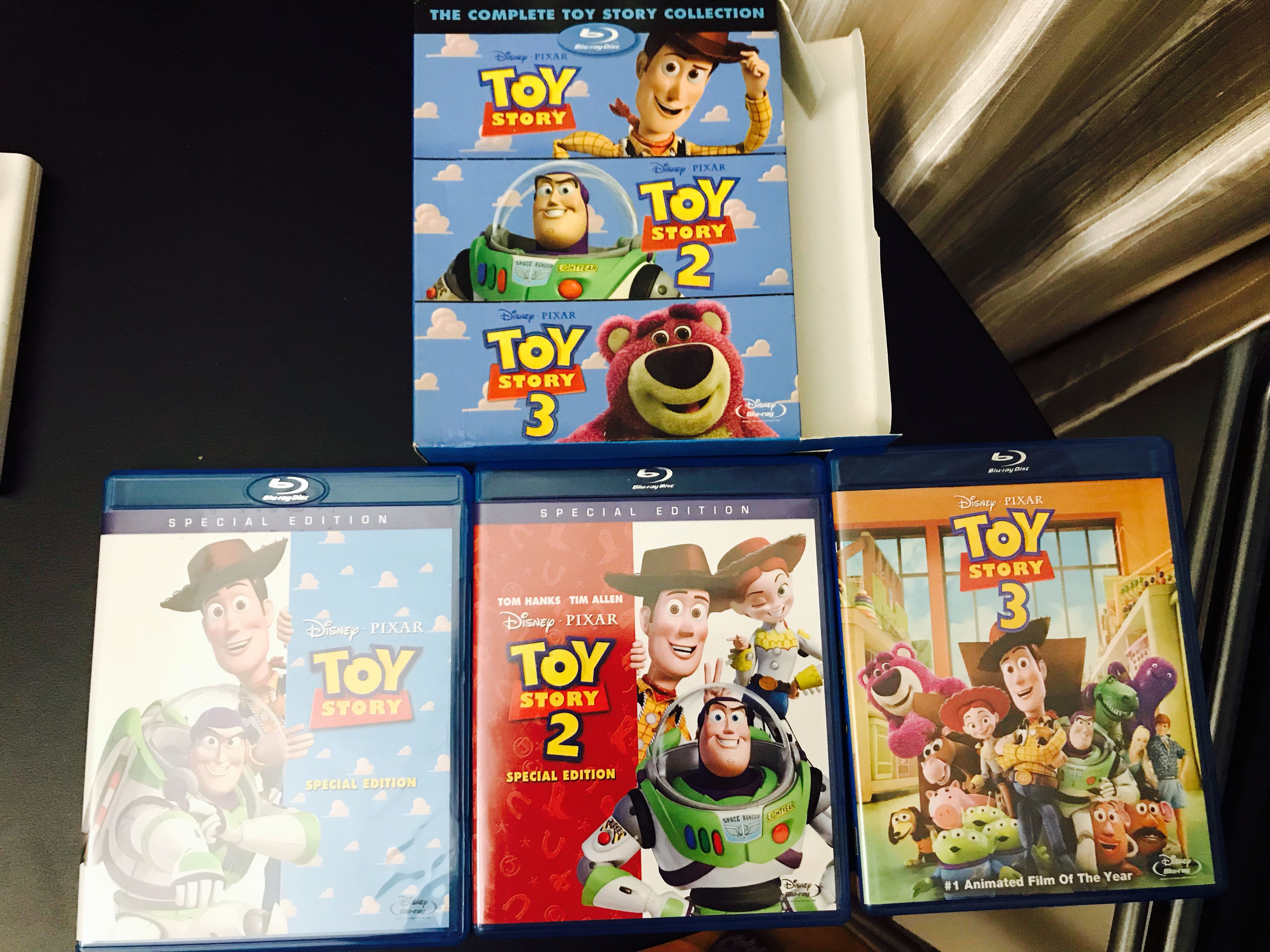 toy story blu ray set