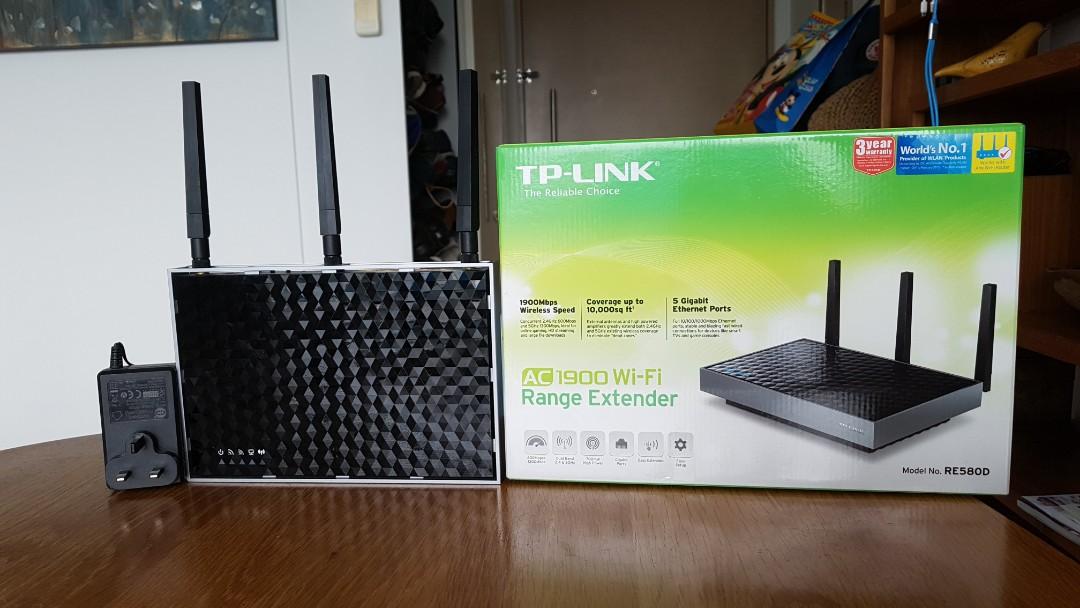 Tplink Wifi Extender Ac1900 Re580d Electronics Others On Carousell