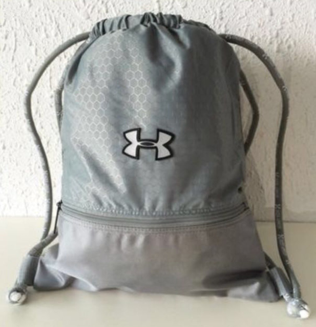 Under Armour Undeniable Sackpack UA Drawstring Backpack Sack Pack Sport Gym  Bag  Sports bags gym Backpack free Unisex clothing