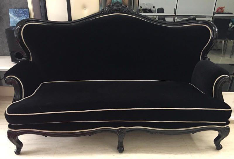 Victorian Sofa Set 3 1 And Mirror Furniture Sofas On Carousell