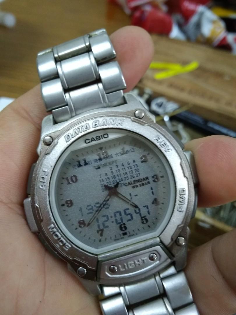 Casio sales calendar watch