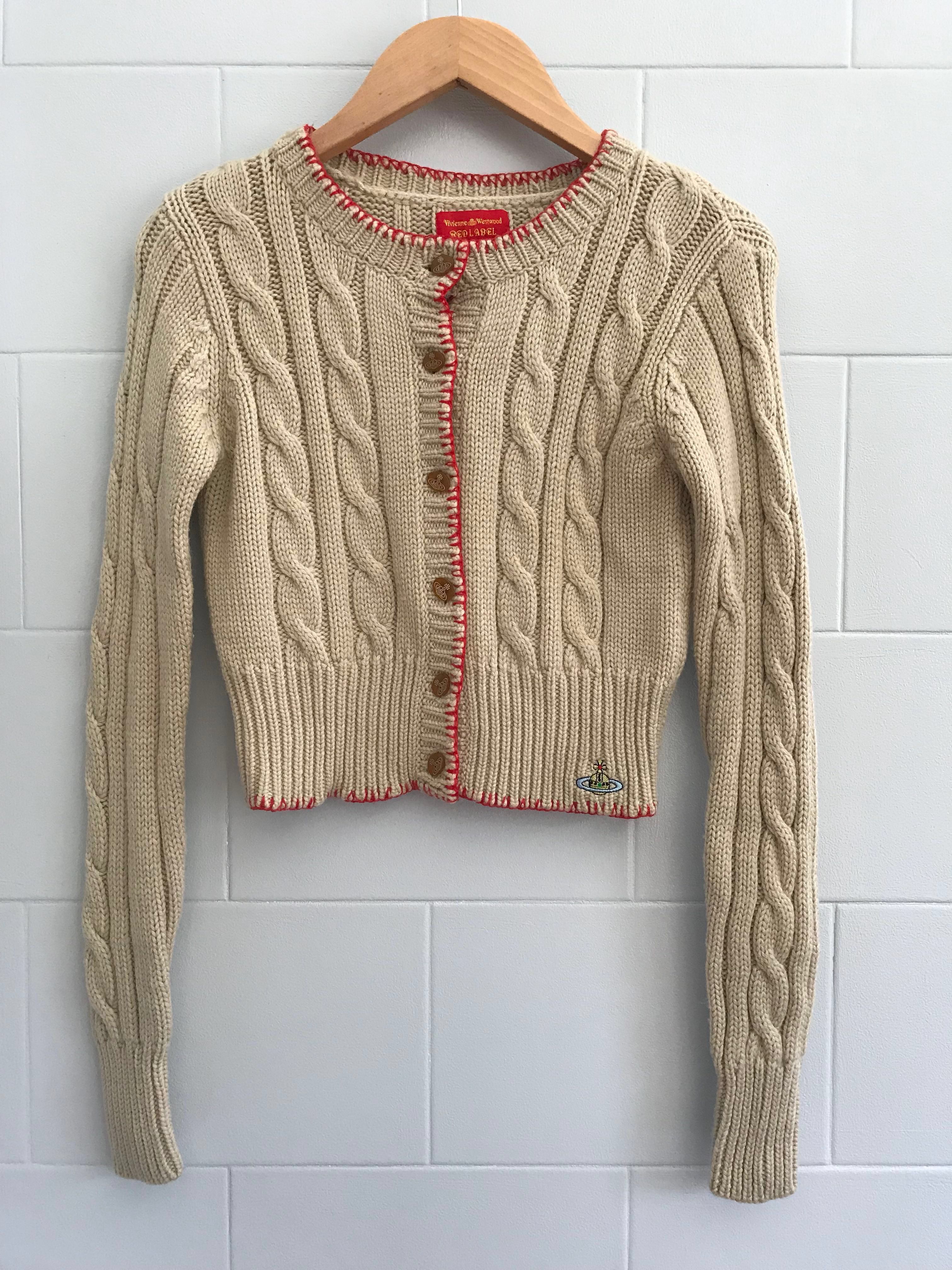 Vivienne westwood red label cardigan on sale