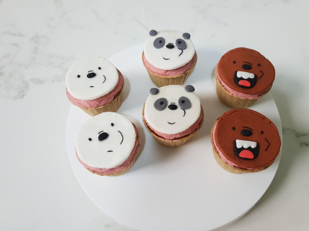 We Bare Bears Cupcakes Food Drinks Baked Goods On Carousell Gli orsi entrano nel mondo del lavoro e si fanno assumere in una rivendita di cupcake per poter pagare la riparazione di un computer. we bare bears cupcakes