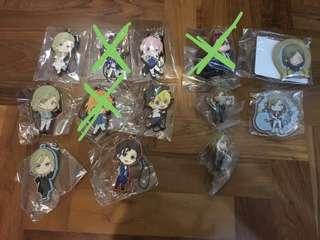Assorted Utapri Merch for sale