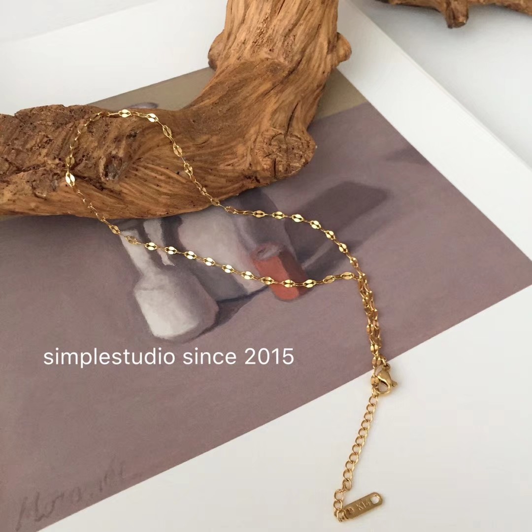 gold plated gucci link chain