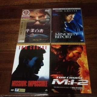 Tom Cruise DVD collection