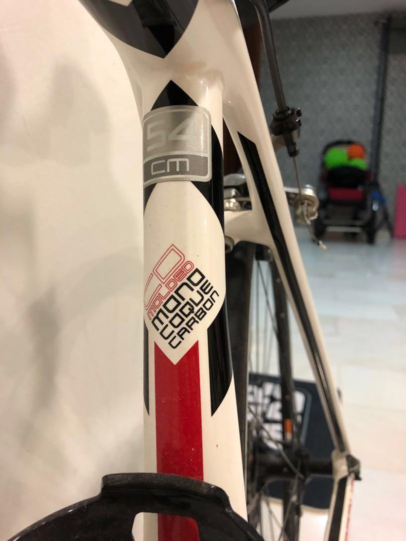 54cm monocoque carbon gary fisher road 