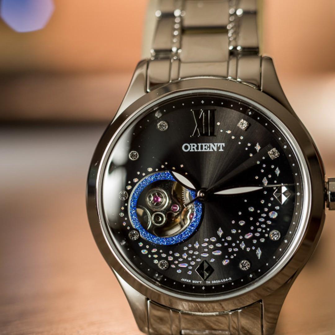 Orient blue moon open heart clearance