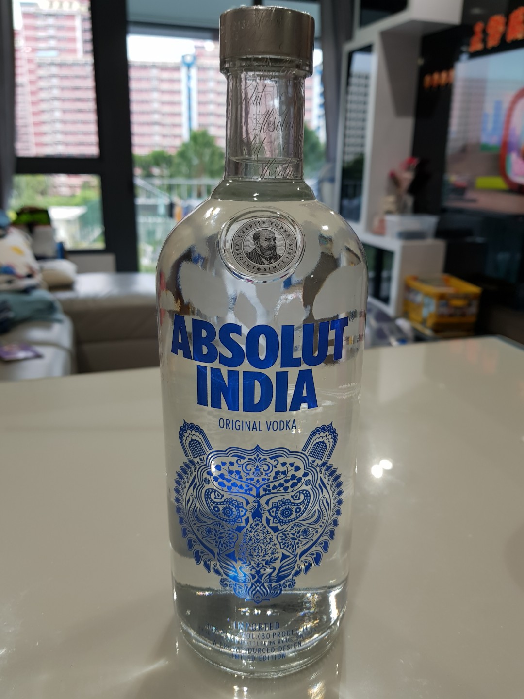 Absolut Vodka India V2 1litre Food Drinks Alcoholic Beverages On Carousell