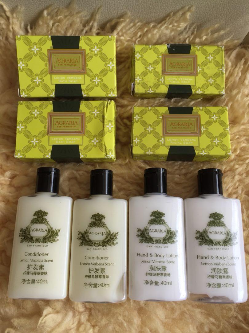 Agraria Lemon Verbena Bath Soap Facial Soap Conditioner Hand Body Lotion San Francisco Health Beauty Bath Body On Carousell