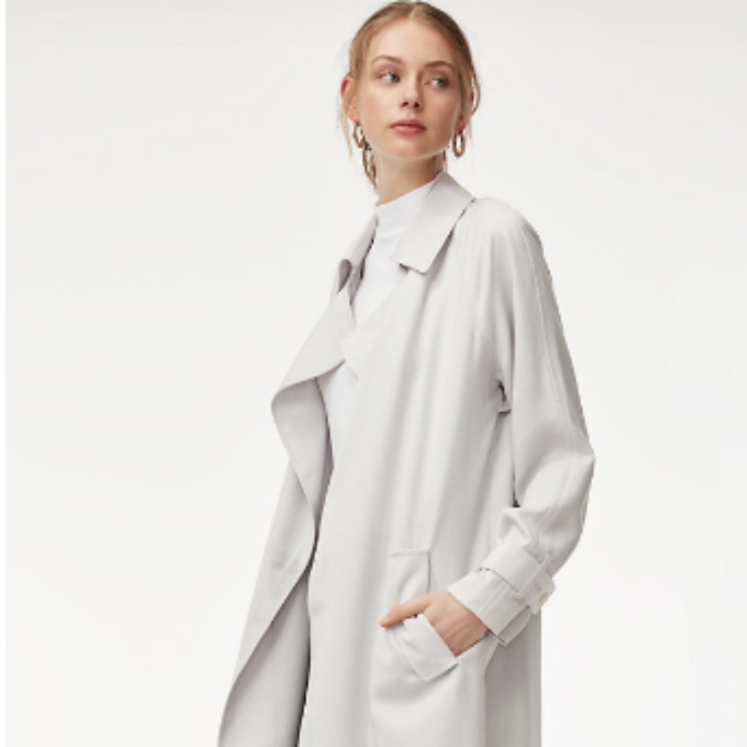 Sea clearance trench coat