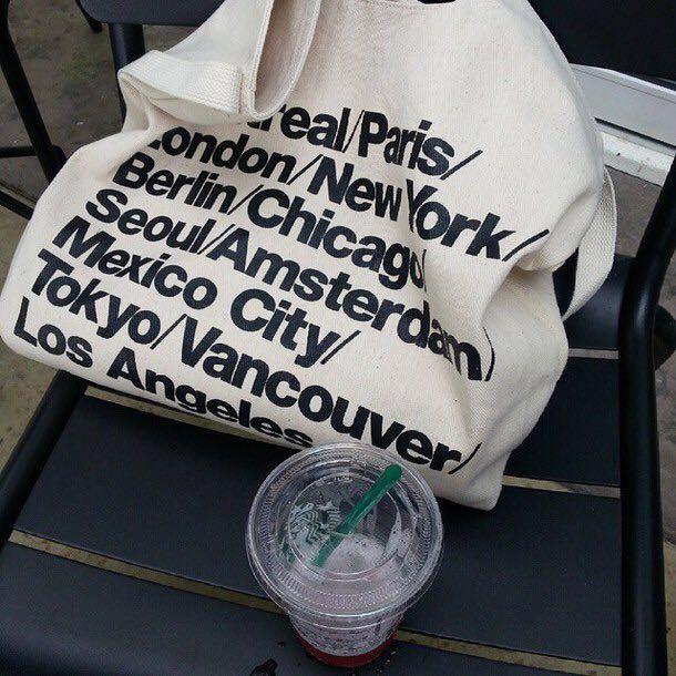 American apparel tote bag discount