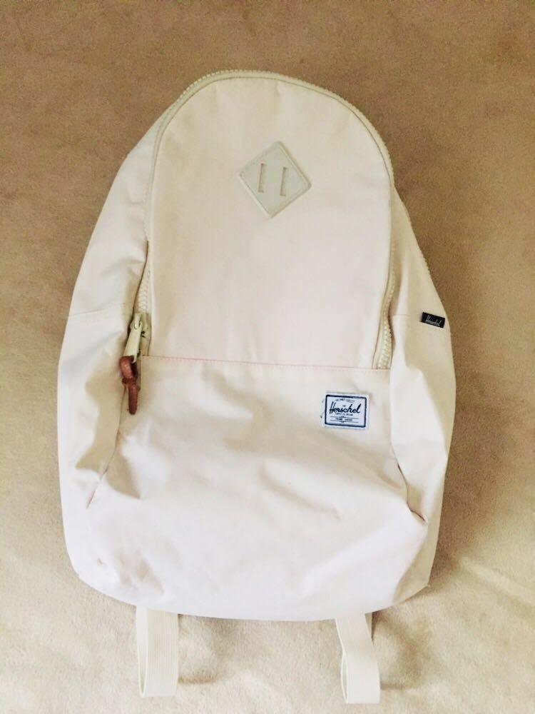 Herschel 2025 cream backpack