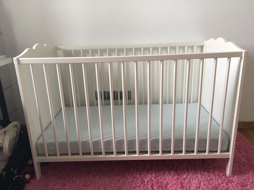 Baby cot IKEA, Babies & Kids, Baby Nursery & Kids Furniture, Cots