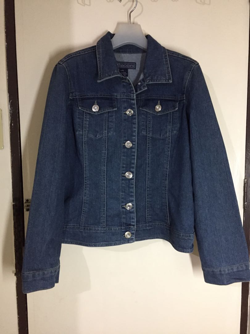 Baccini Denim Jacket, Women's Fashion 