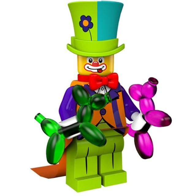 lego clown minifigure series 18