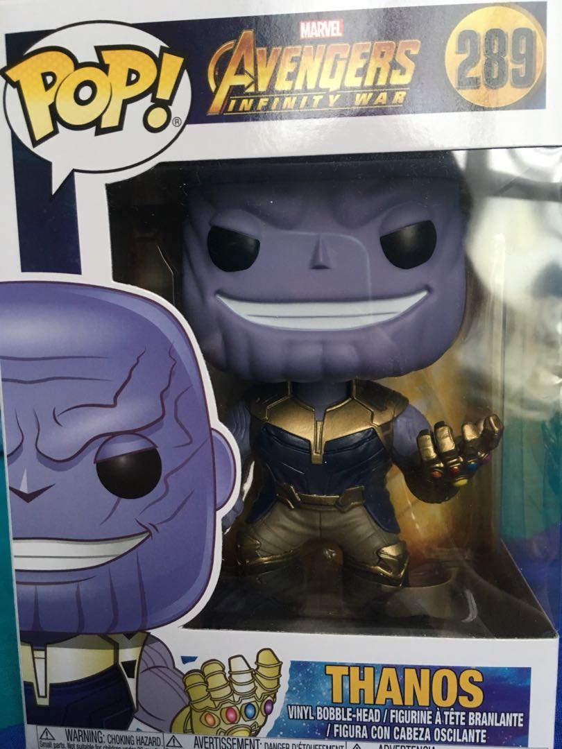 thanos funko pop 289