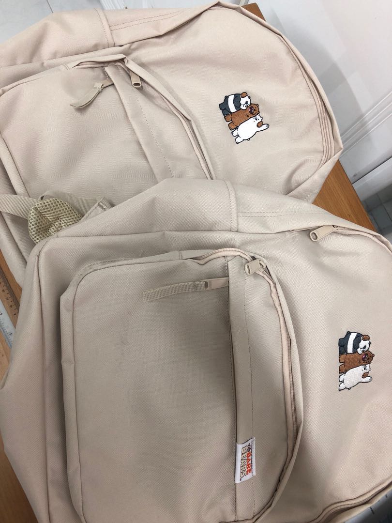 spao we bare bears backpack