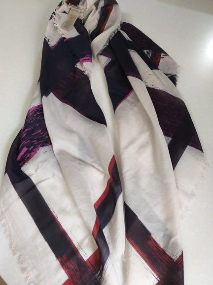 Burberry brit sheer mega check scarf cheap