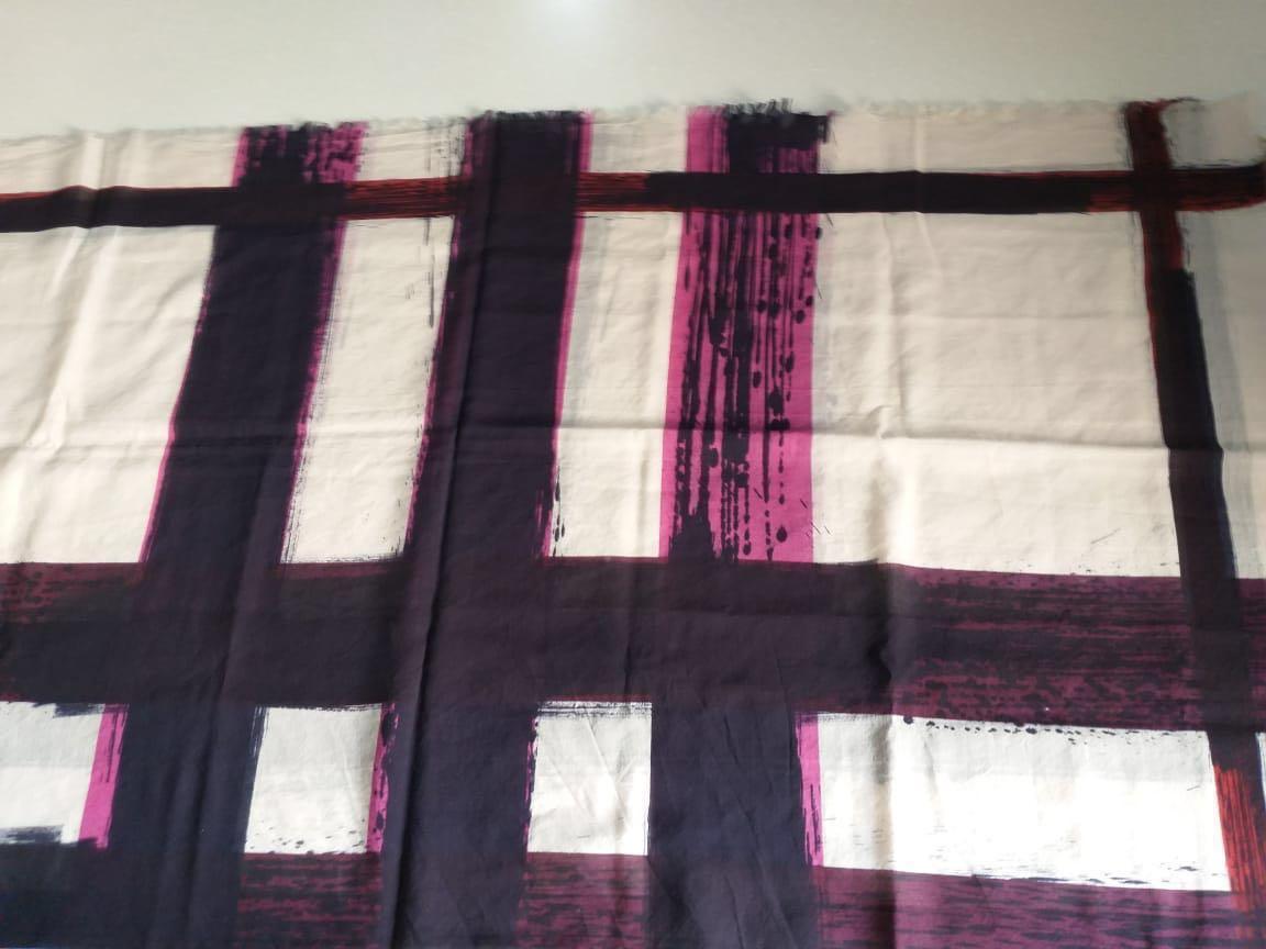 Burberry brit sheer mega check scarf clearance