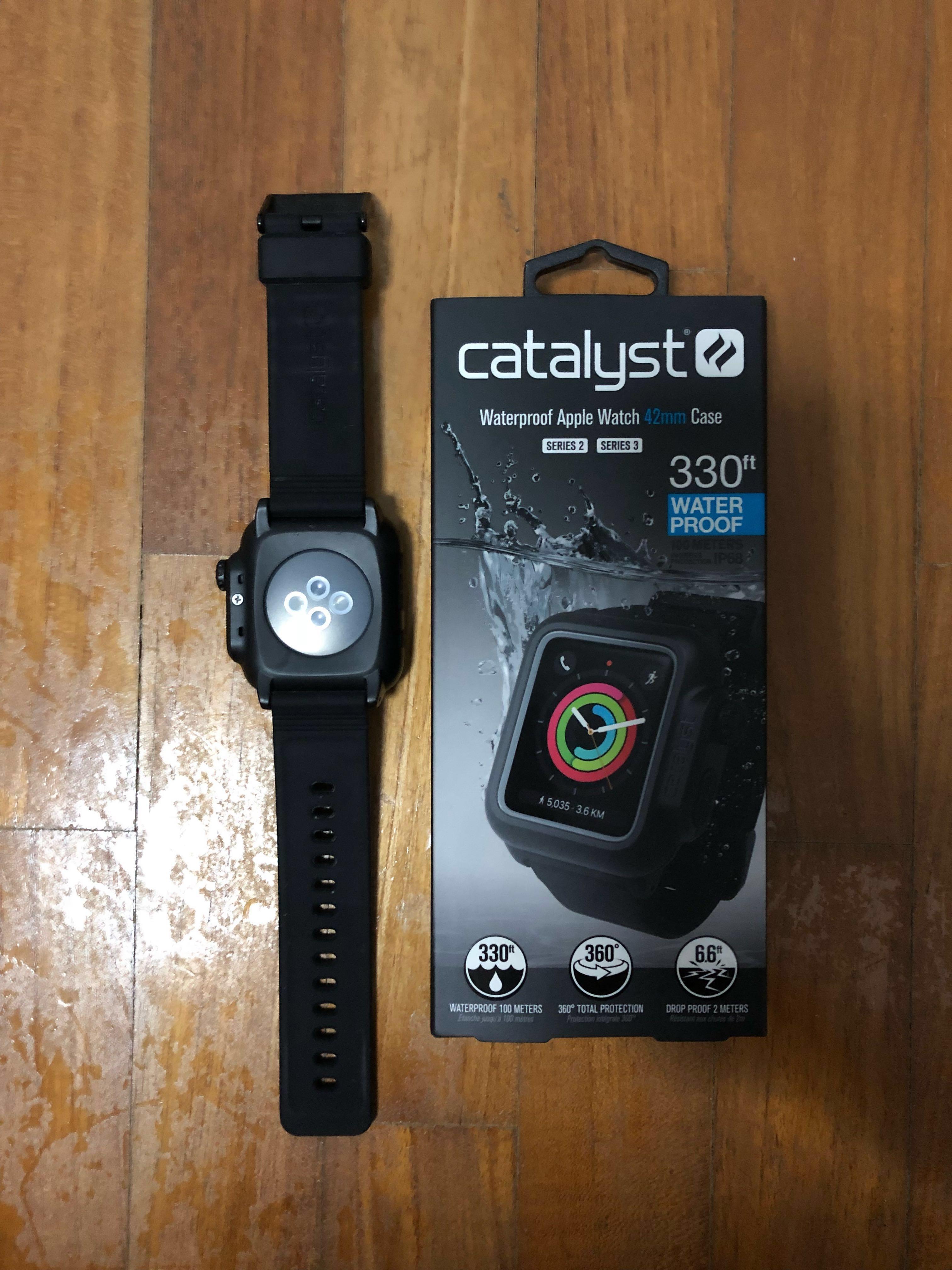 Catalyst Waterproof Case for 42mm iWatch Series 2 3 Mobile Phones Gadgets Wearables Smart Watches on Carousell
