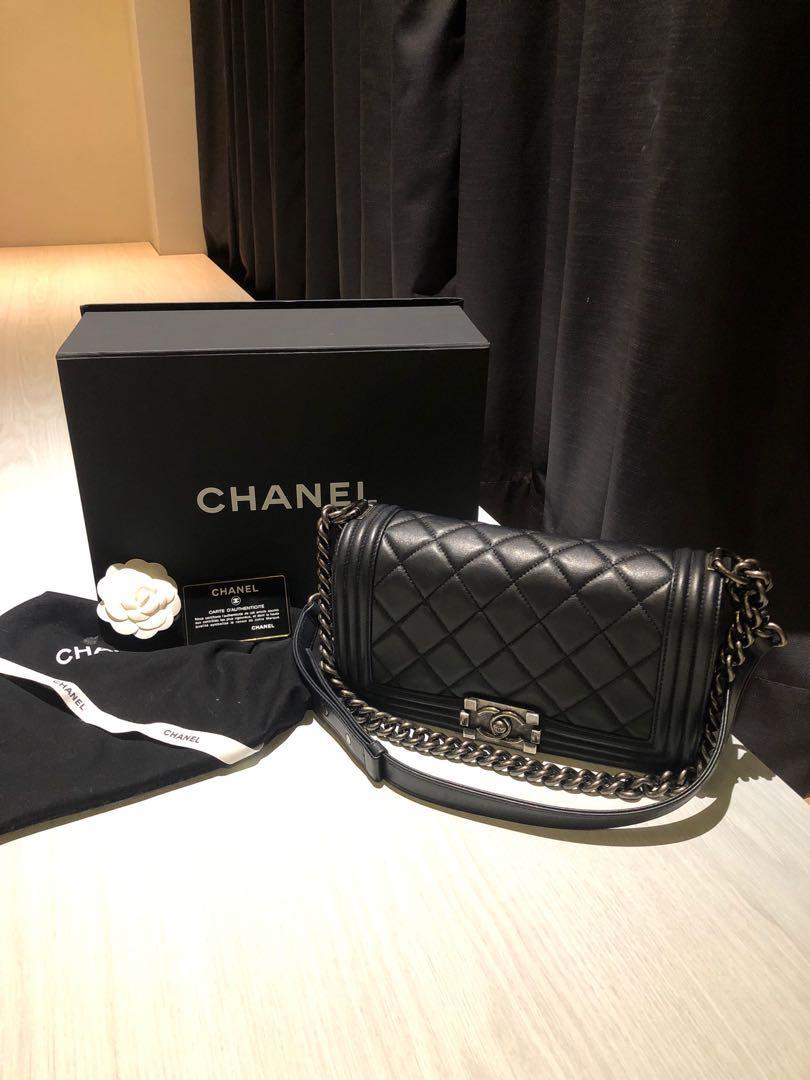 Chanel boy 10 calfskin online