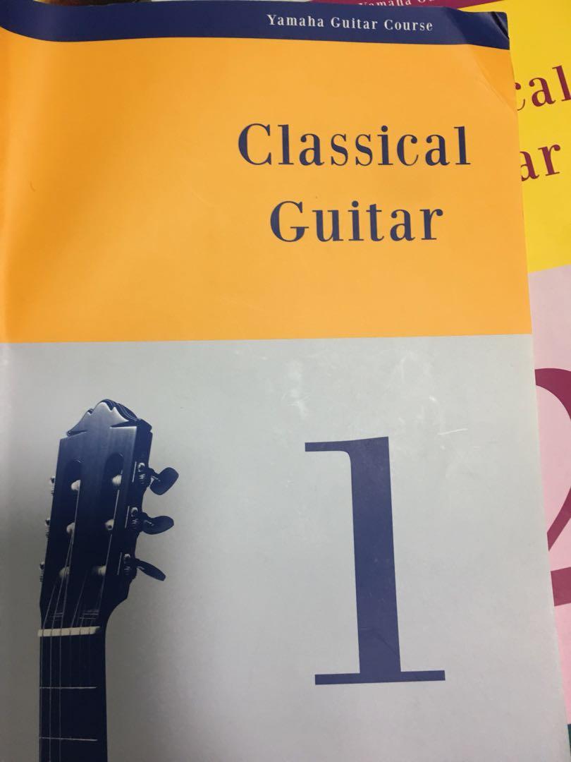 Classical guitar books ( Yamaha book 15 with DVD), Hobbies & Toys