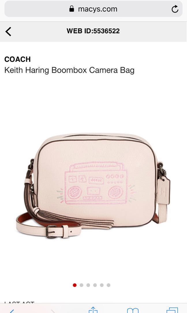 Coach x keith discount haring camera bag