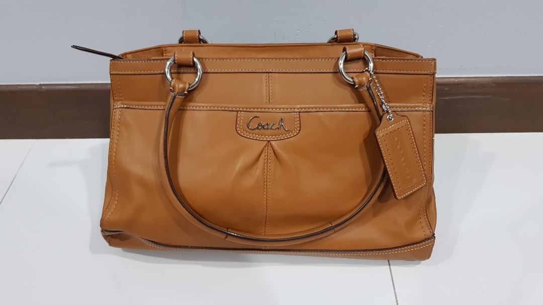 Coach Handcrafted Leather Handbag