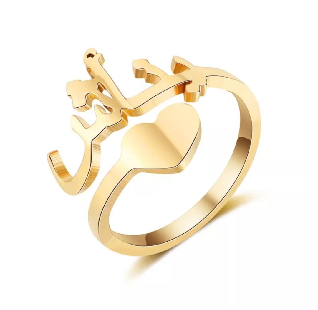 Gold ring design s on sale name