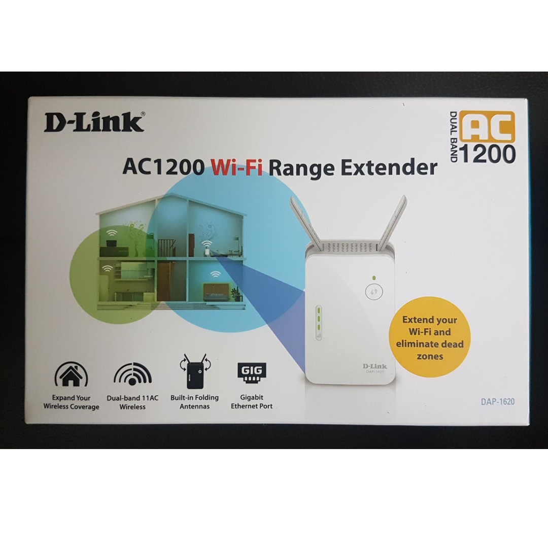D Link Ac1200 Wi Fi Range Extender Electronics Computer Parts Accessories On Carousell