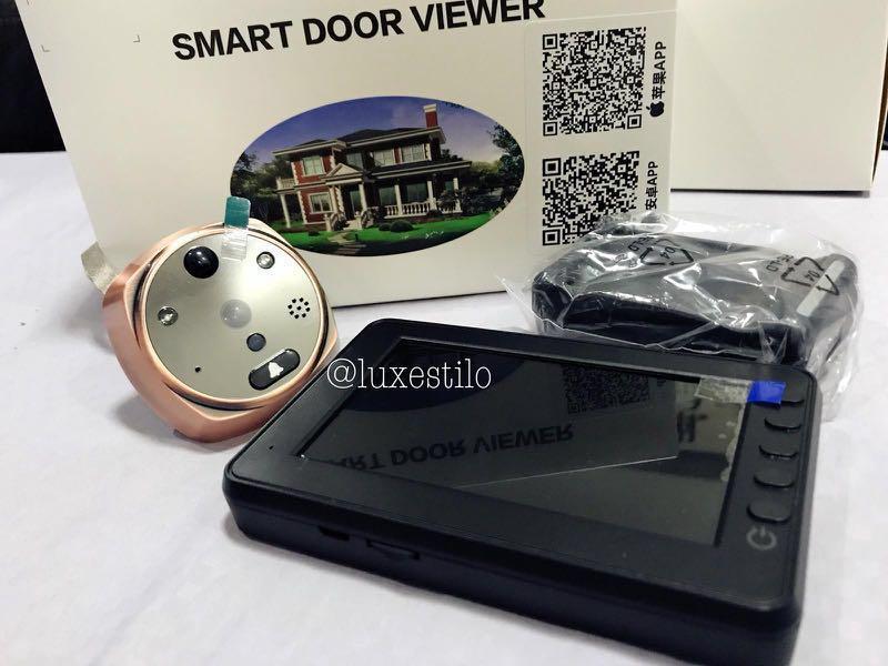 Door Viewer Camera Door Peephole Camera Wifi Electronics